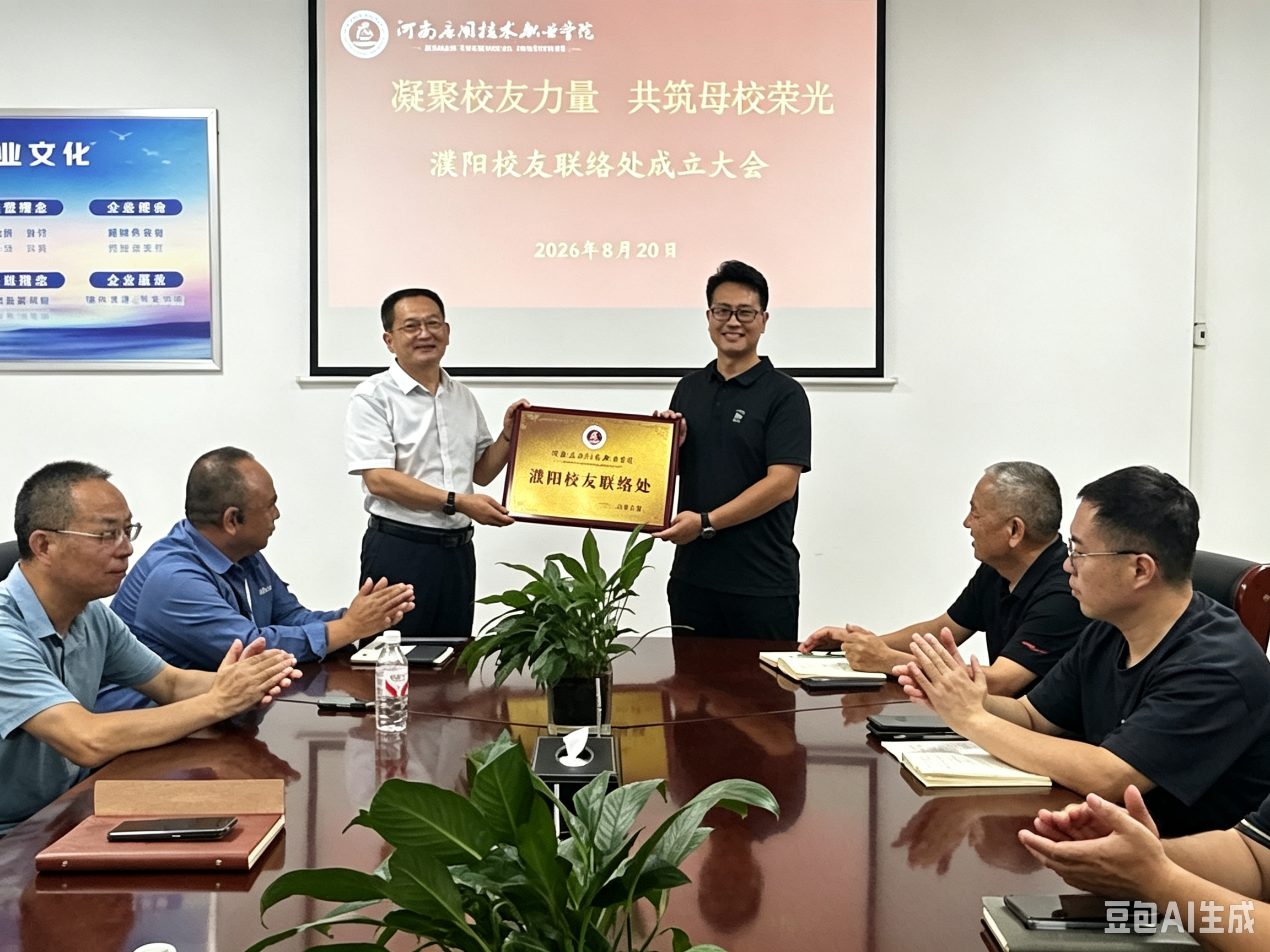 我校濮阳校友联络处正式成立